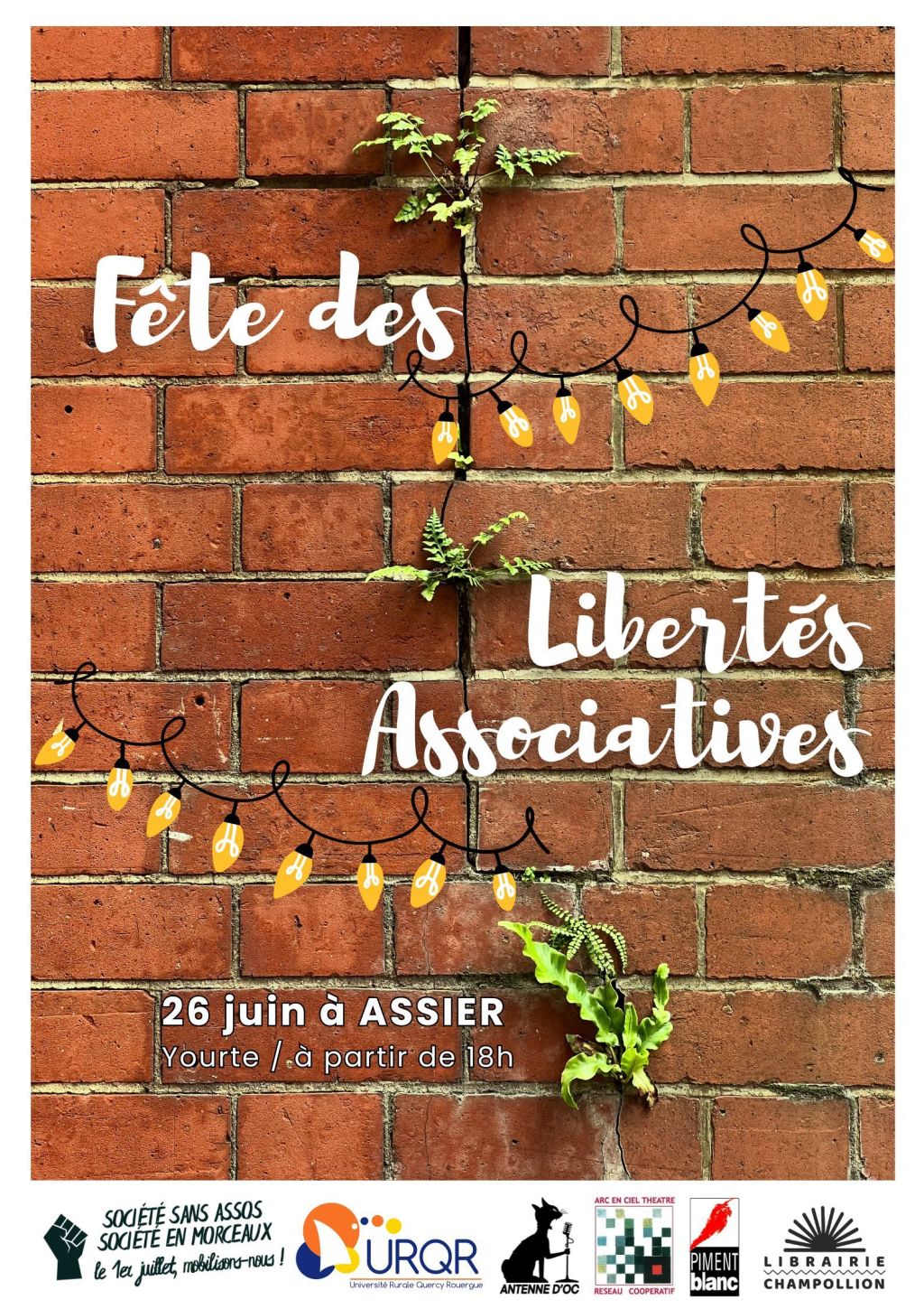 Soirée : Fêtes des libertés associatives
